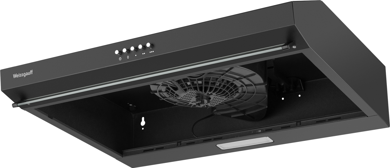картинка Кухонная вытяжка Weissgauff Cover 600 Black 