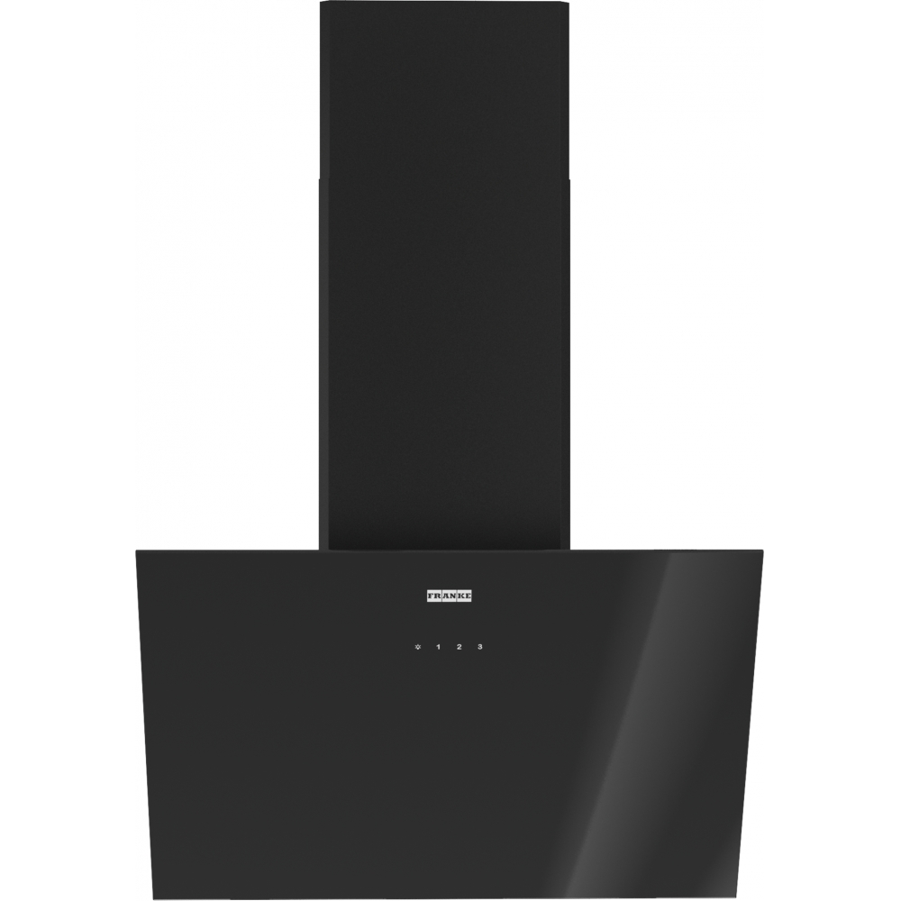 картинка Кухонная вытяжка наклонная Franke LENS BK 60 черная 
