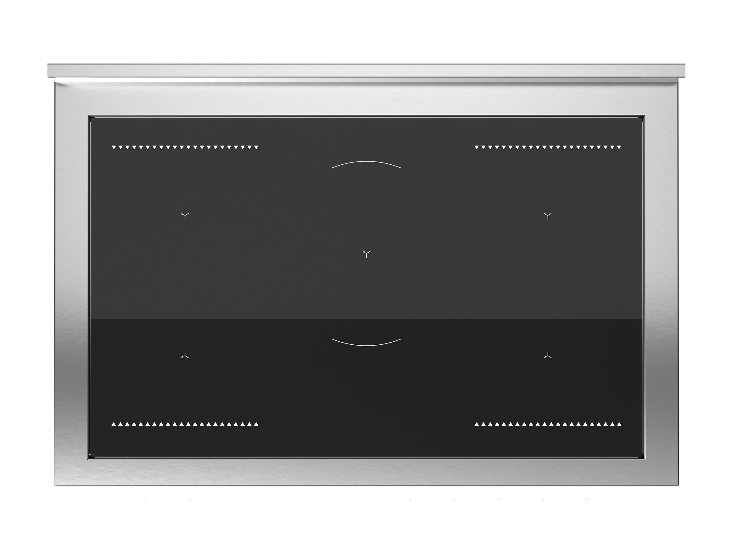 картинка Комбинированная кухонная плита Bertazzoni PRO105I2EXT нержавеющая сталь 