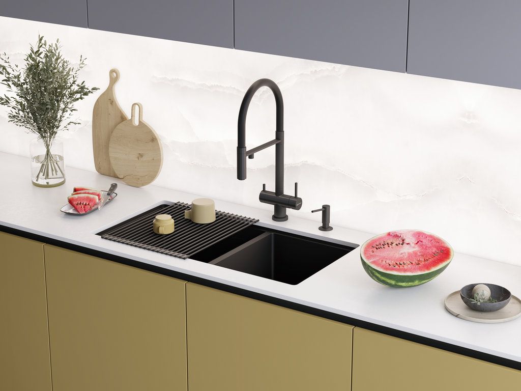 картинка Мойка Omoikiri 85-2-LB-U/IF SIDE LG 