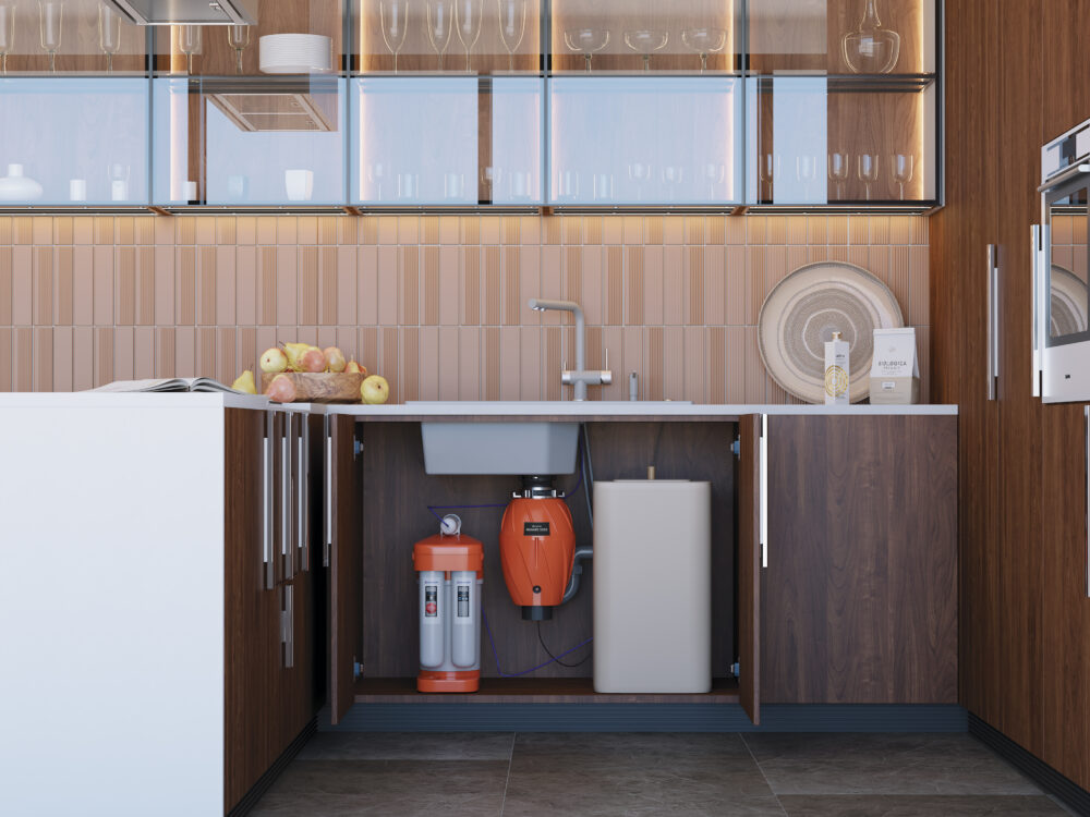 картинка Измельчитель пищевых отходов Omoikiri Nagare 1000 