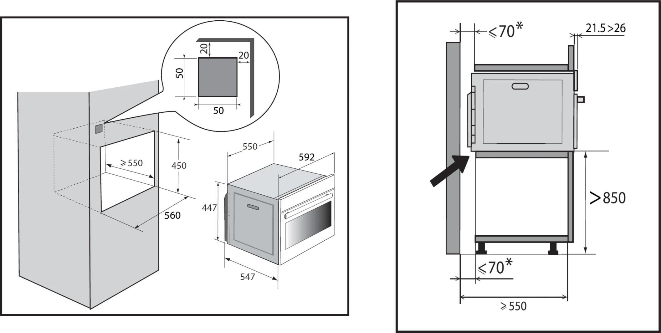 картинка Микроволновая печь De Dietrich DKE4535X Stellar Steel 