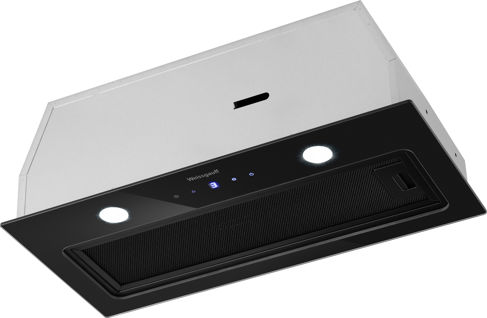 картинка Кухонная вытяжка Weissgauff Dubhe 600 Black Touch 