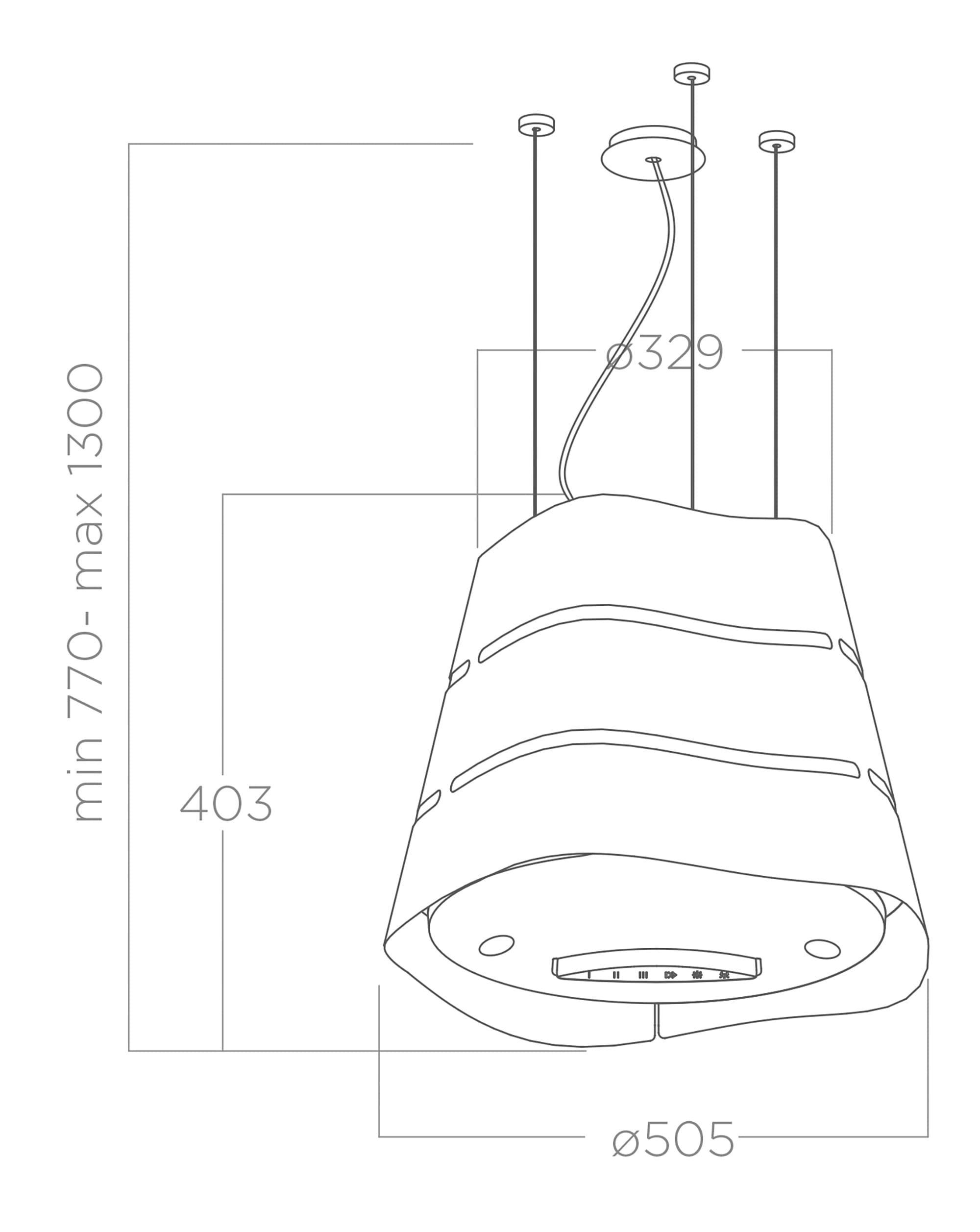 картинка Кухонная вытяжка Elica WAVE UX IX/F/51 