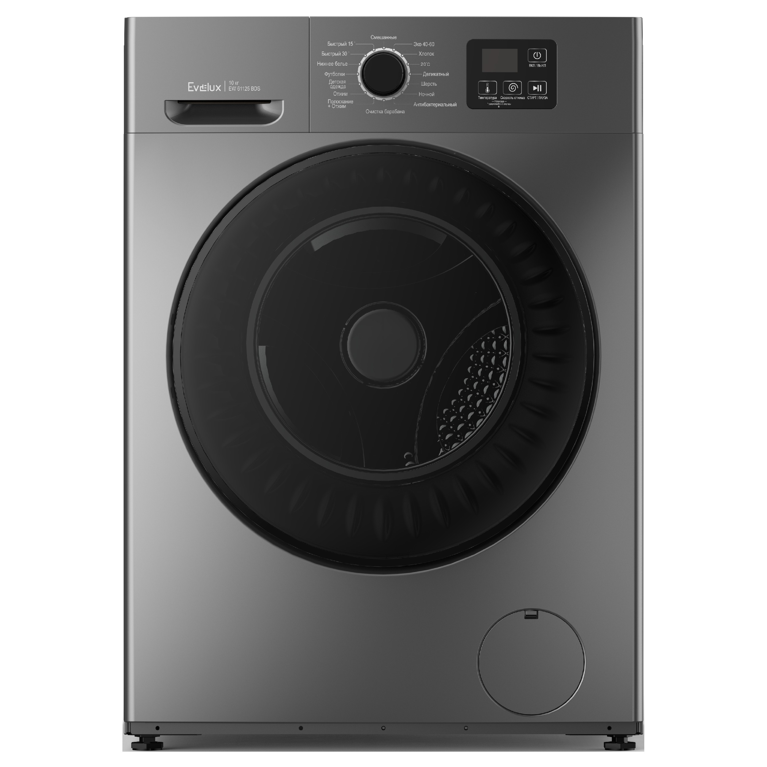 картинка Стиральная машина Evelux EW 61125 BDS 