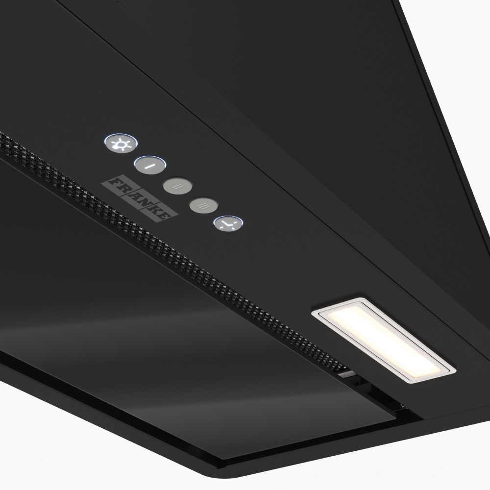 картинка Кухонная вытяжка полновстраиваемая Franke VERA 72 BK черная 