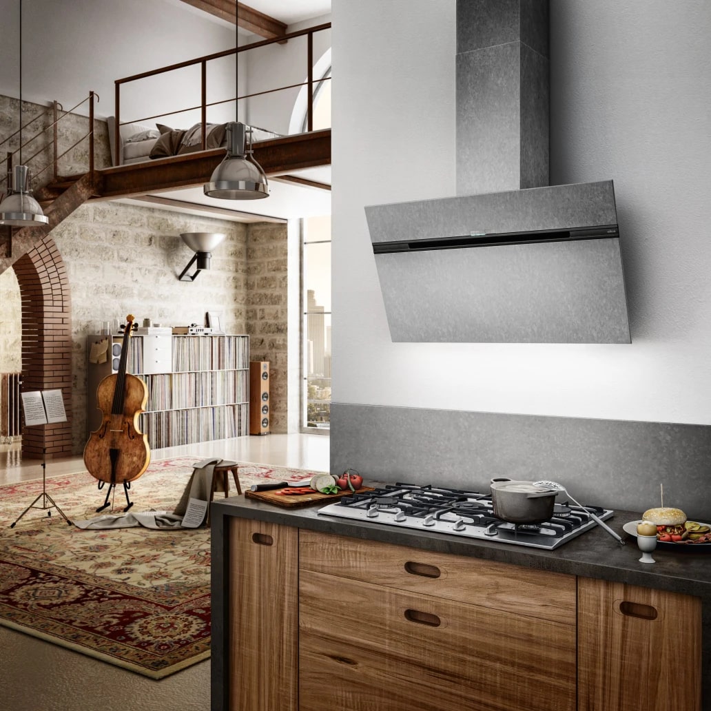 картинка Кухонная вытяжка Elica STRIPE URBAN CAST IRON/A/90 