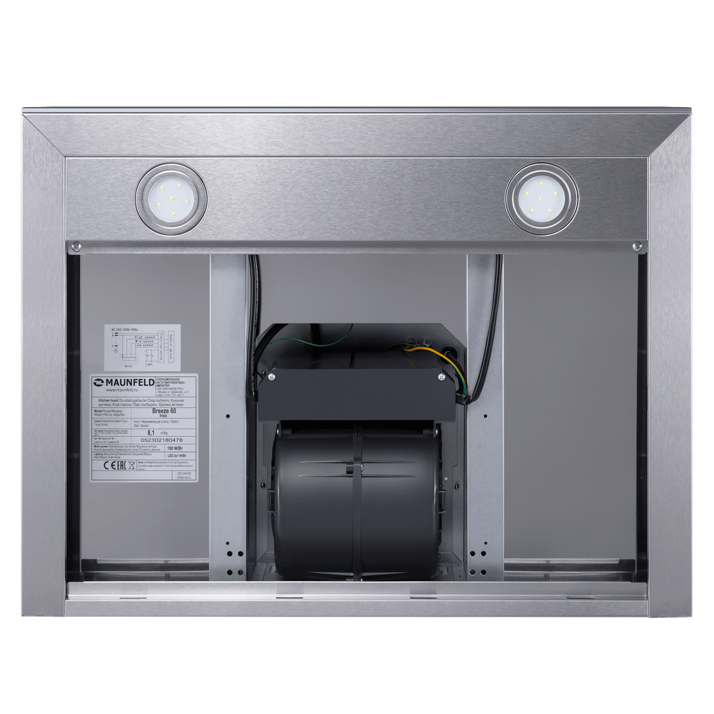 картинка Кухонная вытяжка Maunfeld Breeze 60 Inox 