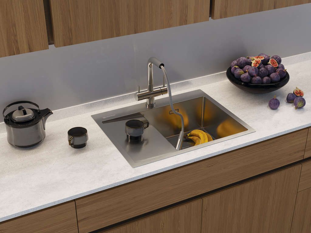 картинка Мойка Omoikiri Akisame-65-GM-R 