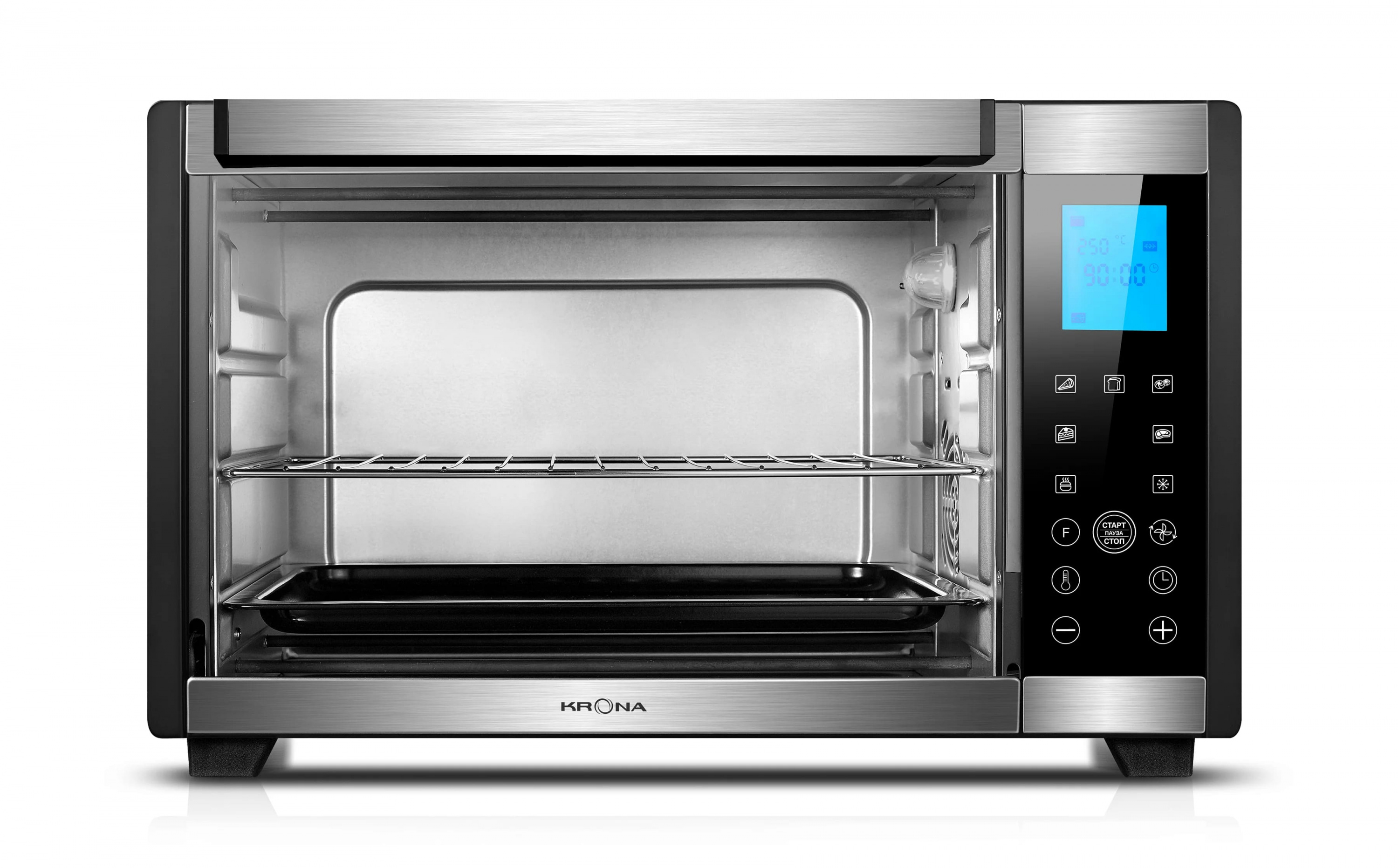 картинка Мини-печь Krona OFEN 35 BLS черная 