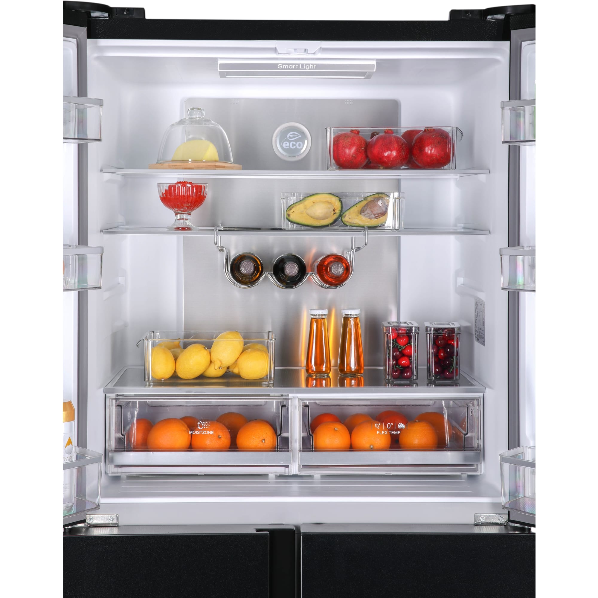 картинка Отдельностоящий холодильник Hiberg RFQ-555DX NFGB inverter 