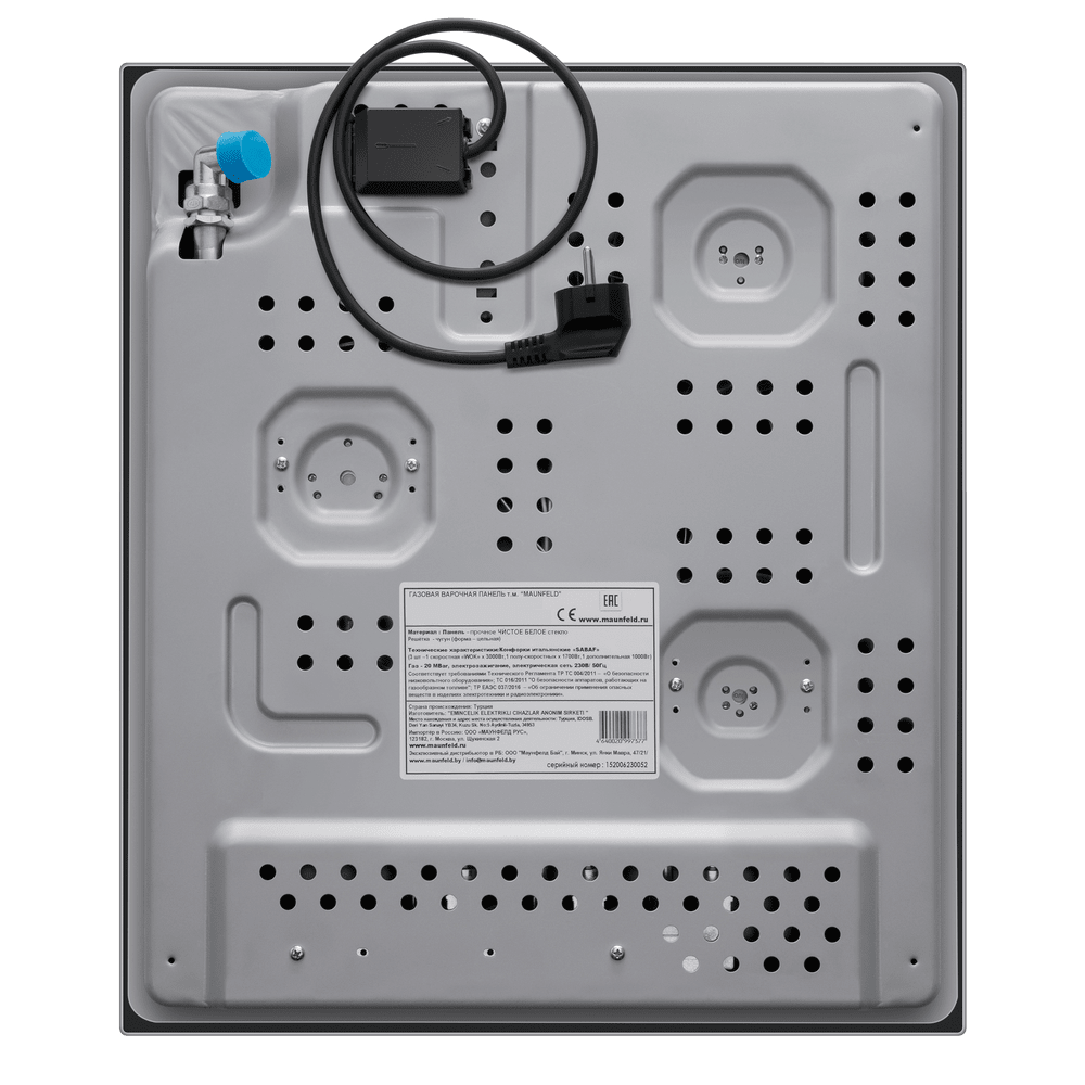 картинка Газовая варочная панель Maunfeld EGHG.43.3CW 