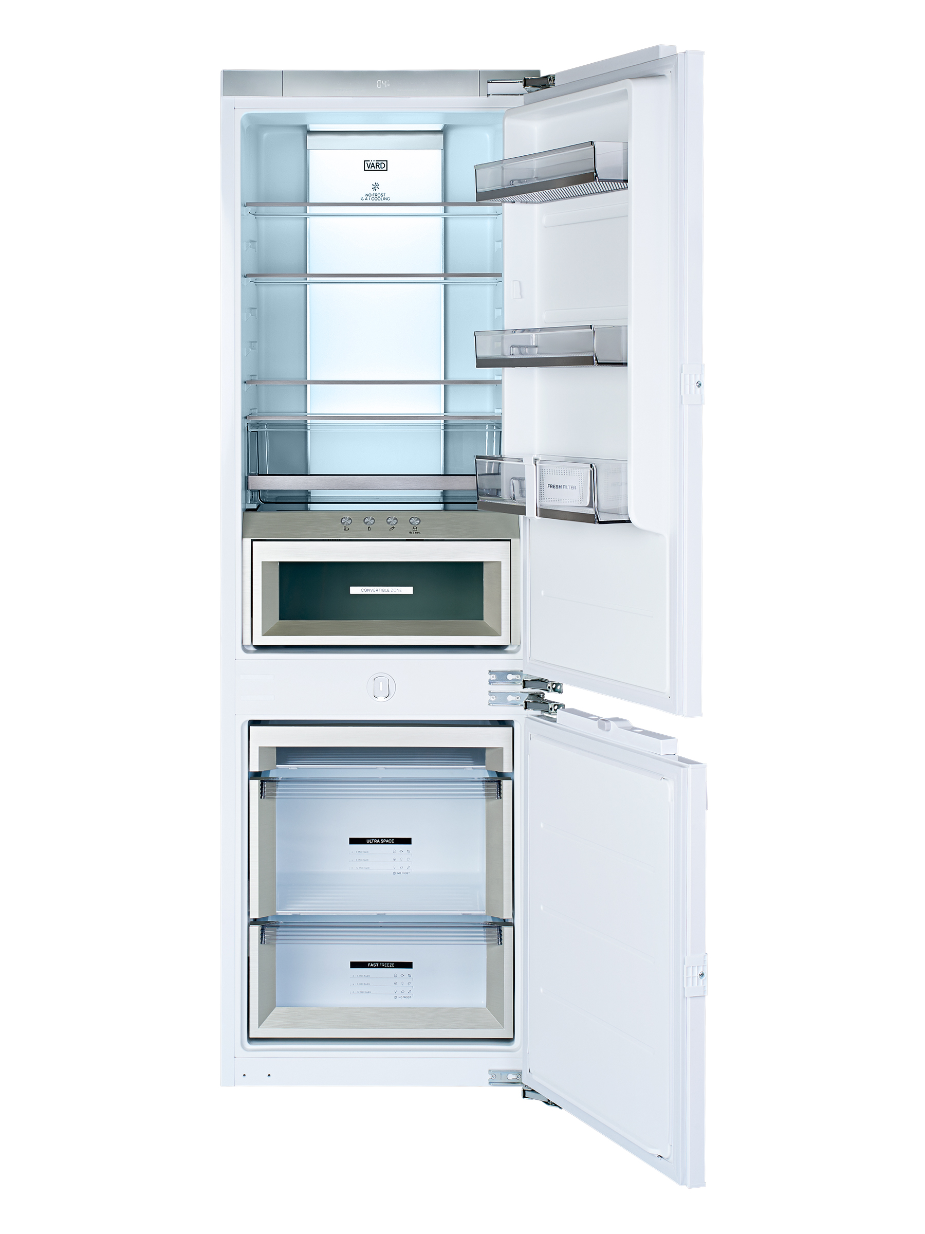 картинка Встраиваемый холодильник Vard VIC177NIW 