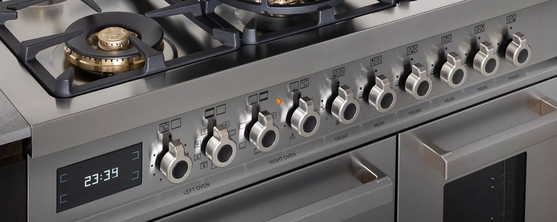 картинка Комбинированная кухонная плита Bertazzoni PRO126G2EXT нержавеющая сталь 