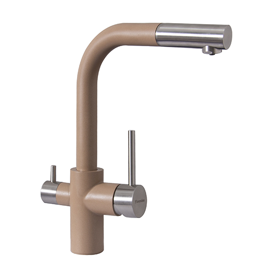 картинка Смеситель Florentina КРИСТАЛЛ капучино 