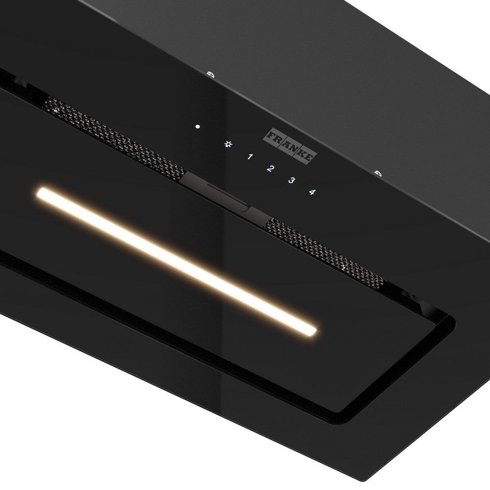 картинка Кухонная вытяжка полновстраиваемая Franke LUCE 60 BK 