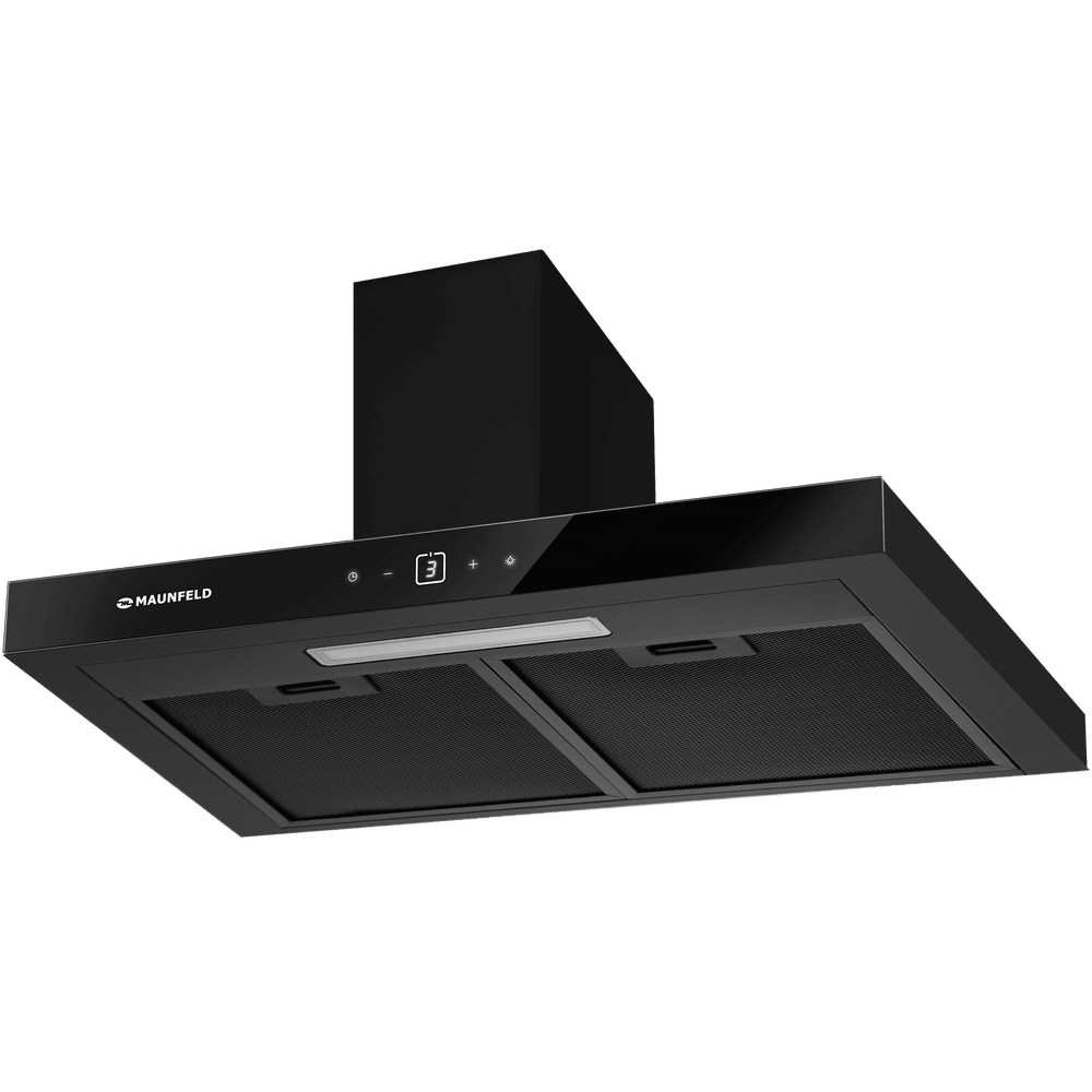 картинка Кухонная вытяжка Maunfeld Breeze 90 черный 