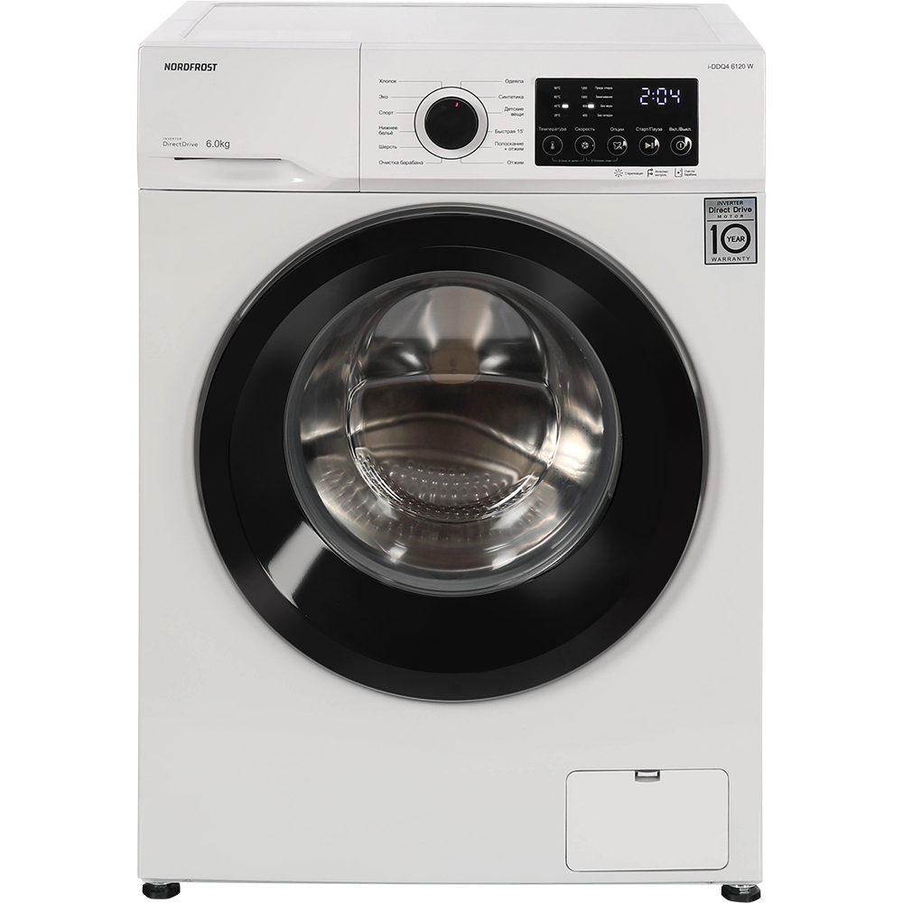 картинка Стиральная машина Nordfrost I-DDQ4 6120 W 