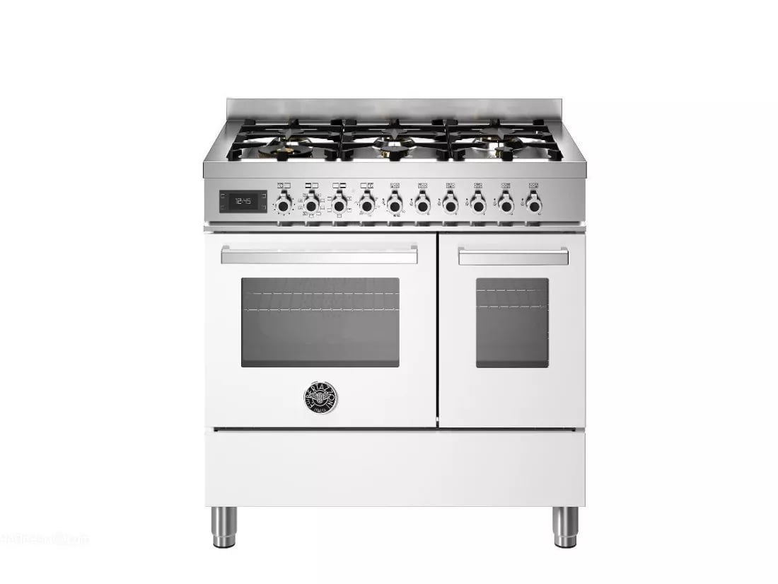 картинка Комбинированная кухонная плита Bertazzoni PRO96L2EBIT белая 