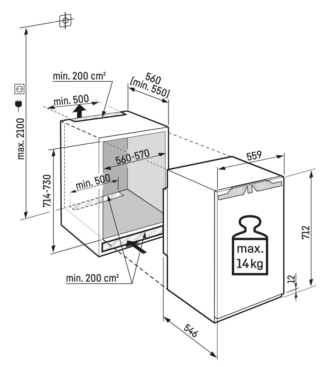 картинка Морозильная камера Liebherr IFND 3503 