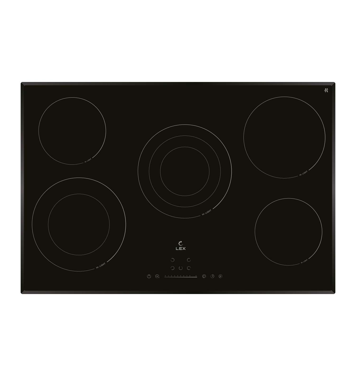 картинка Варочная панель Lex EVH 772A BL 