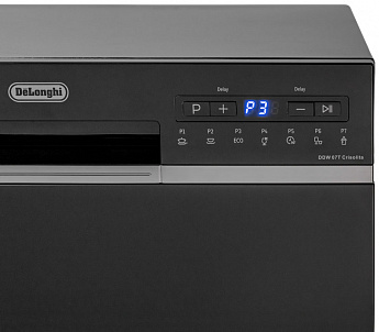 картинка Посудомоечная машина Delonghi DDW 07T CRISOLITA черный 