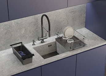 картинка Мойка Omoikiri KASEN 49-16 INT LG 