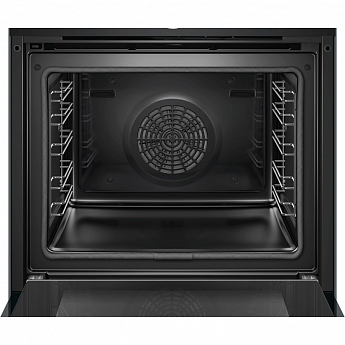 картинка Электрический духовой шкаф Bosch HBG675BB1 черный 