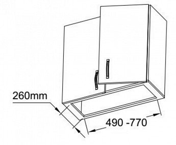картинка Кухонная вытяжка Korting KHI 6997 GB 