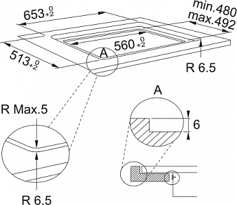 картинка Индукционная варочная панель Franke FSM 653 I D BK 