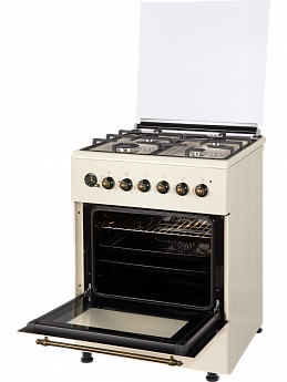 картинка Газовая кухонная плита Nord GE 6064 YR бежевый 