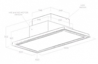 картинка Кухонная вытяжка Elica SKYDOME H30 A/100  