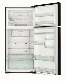 картинка Отдельностоящий холодильник Hitachi R-VG660PUC7-1 GBK черный 