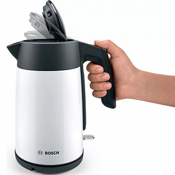 картинка Чайник электрический Bosch TWK7L461 белый 