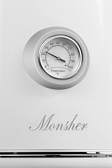 картинка Чайник Monsher MK 301 BLANC 