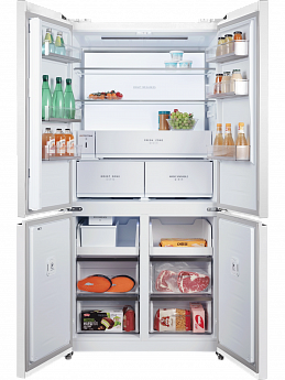 картинка Полувстраиваемый холодильник Hiberg  i-RFQ 705G W 