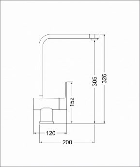 картинка Смеситель Emar EC-3014 