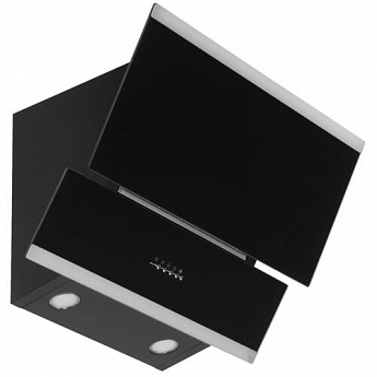 картинка Кухонная вытяжка Krona IRIDA 600 BLACK PUSH BUTTON 