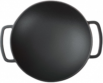 картинка Чугунная сковорода-ВОК Korting K1128 