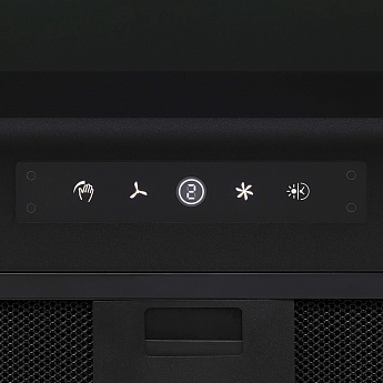 картинка Кухонная вытяжка Krona ISIDA 600 black SGC 