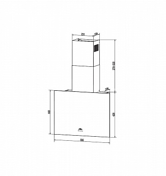 картинка Кухонная вытяжка Millen MKHG 602 WH 