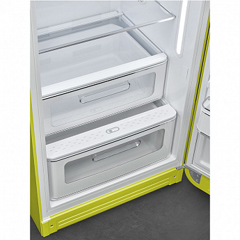 картинка Отдельностоящий холодильник Smeg FAB28RLI6 лайм 