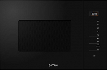 картинка Микроволновая печь Gorenje BMI251SG3BG черный 