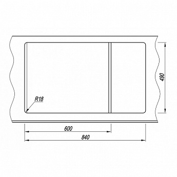 картинка Мойка для кухни Florentina СПЕЦИЯ 860 