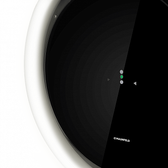 картинка Кухонная вытяжка Maunfeld EDELWEISS 39 WALL черная 