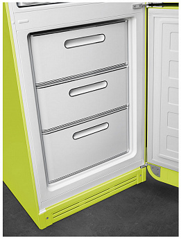 картинка Отдельностоящий холодильник Smeg FAB32RLI5 лайм 