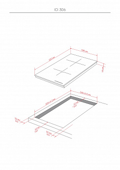 картинка Индукционная варочная панель Kuppersberg ICI 306 