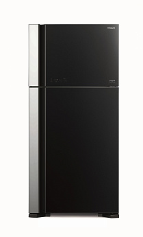 картинка Отдельностоящий холодильник Hitachi R-VG660PUC7-1 GBK черный 