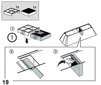 картинка Фильтр угольный Elica KIT0176157 