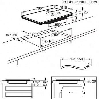 картинка Индукционная варочная панель Aeg IKE84471XB 